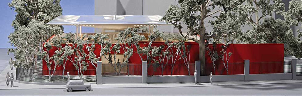 Maggie's London tegnes av Richard Rogers og er planlagt ferdigstilt i 2007. Foto: Arkitekten.