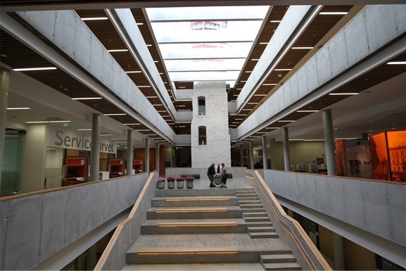 Rådhuskvartalet i Kristiansand. Arkitekt: HRTB Arkitekter AS