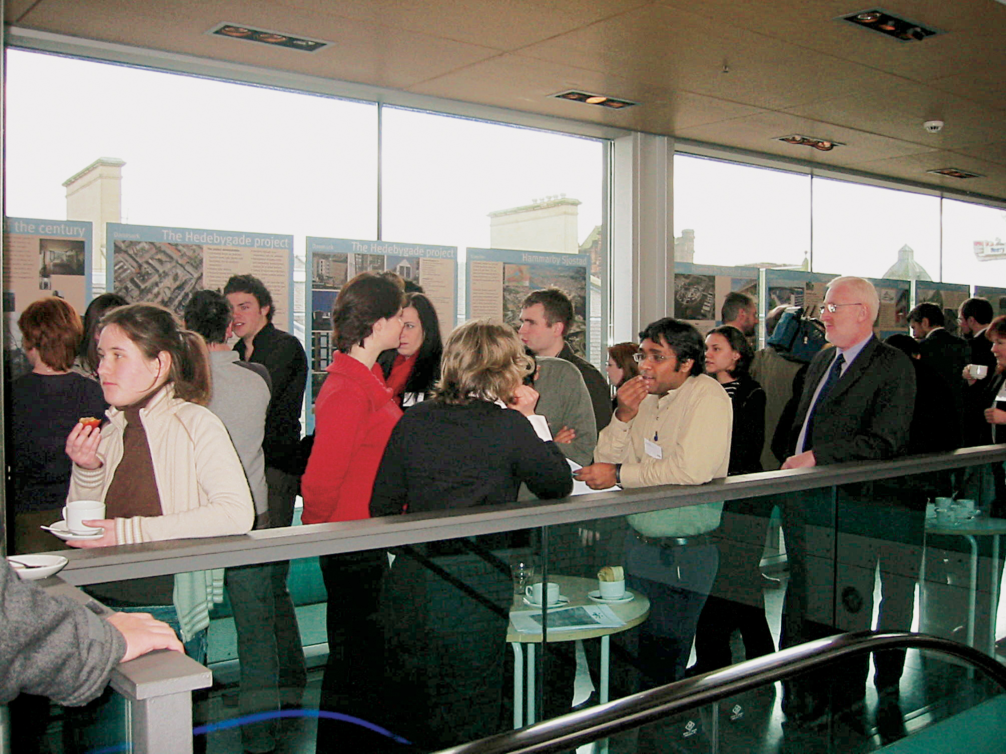 Trangt om plassen: Hele 118 arkitekter, studenter, byråkrater, planleggere og
akademikere deltok på konferansen.