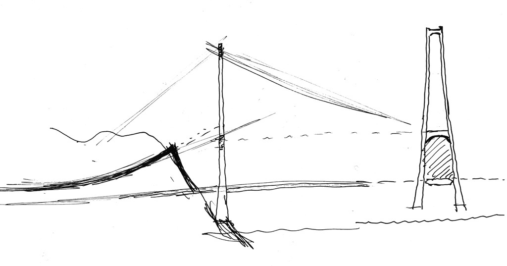 Skisse, hovedidé. Skisse, hovedidé.