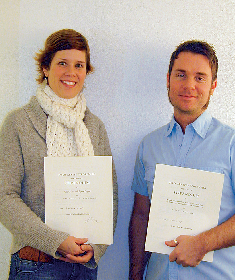 Kristin E. B. Askgaard og Gisle Nataas gleder seg til å komme i gang med studiereisene sine. Foto: Sigrun Rodal. Kristin E. B. Askgaard og Gisle Nataas gleder seg til å komme i gang med studiereisene sine. Foto: Sigrun Rodal.