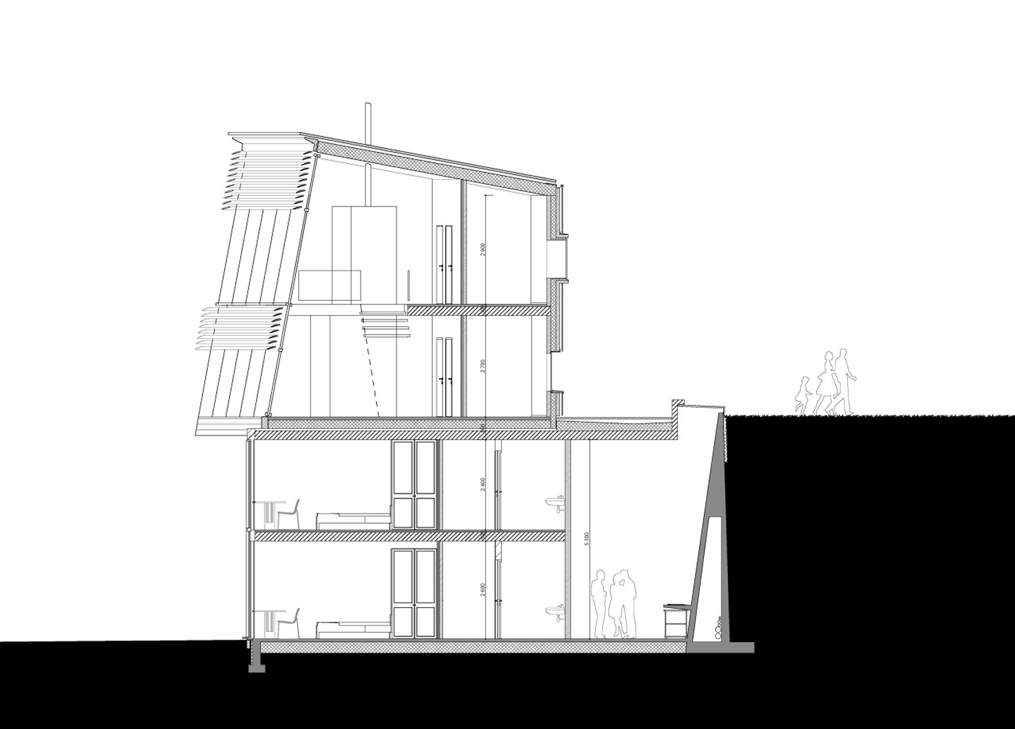 Sigúr Berg: Konstruksjonssnitt.