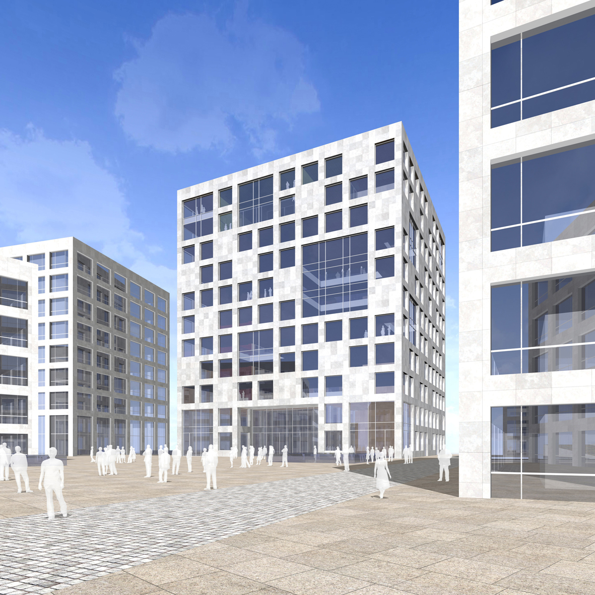 Vinnerforslaget som vil fornye havnefronten i Reykjavik. Ill.: Arkitekthuset Monarken.