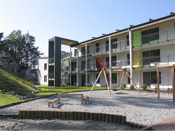  Vi er stolte over at en byggherre i Bergen ved dette anlegget ligger i teten innenfor byggebransjen i Norge, sa byråd Lisbeth Iversen under overrekkelsen.