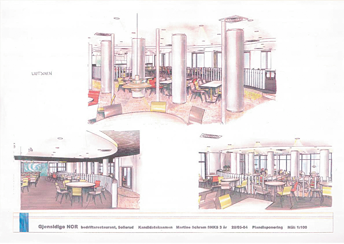 Martine Schram baserer sin løsning på de fire elementene.