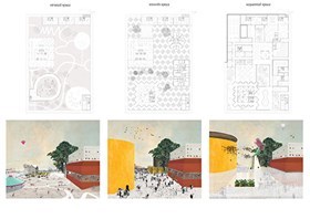 En, To, Tre; rødt lys! sikret italiensk seier på Ås. Illustrasjon: Vinnerteamet bestående av Luca Moscelli, Angelo Renna og Davide Sacconi fra arkitektkontoret UGO En, To, Tre; rødt lys! sikret italiensk seier på Ås. Illustrasjon: Vinnerteamet bestående av Luca Moscelli, Angelo Renna og Davide Sacconi fra arkitektkontoret UGO