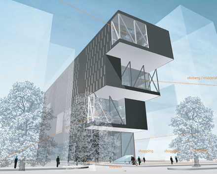 «Barcoat» holder i praksis passivhus-standard, ifølge juryen, som mener at klimatiseringskonseptet er godt gjennomtenkt. Vestfasaden er preget av smale, vertikale vindusåpninger.