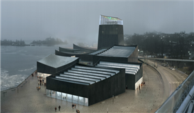 Vinnerutkastet i Guggenheims Helsinki-konkurranse. Foto: Moreau Kusunoki Architectes / Guggenheim