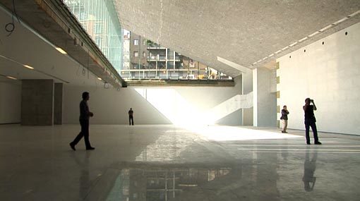 Juryen berømmet arkitektene for byggets forhold til byen. Foto: Grafton Architects.