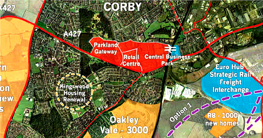 CABE (Comission for Architecture and the Built Environment) applauds Corby town extension proposals: The panel was impressed by the clear analysis of the wider area and the level of thought and detail that have gone into the preparation of the proposal which takes a holistic approach to the regeneration of Corby.