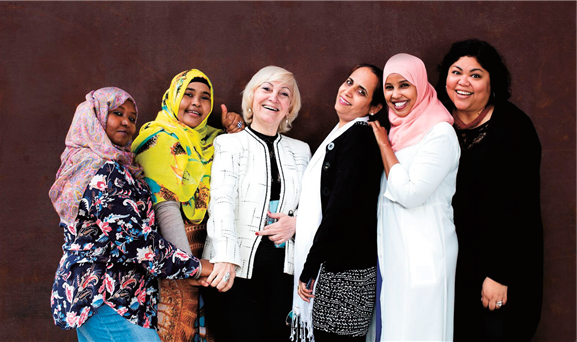 Engasjerte og glade Moving Mamas. Foto: Runa Klock
