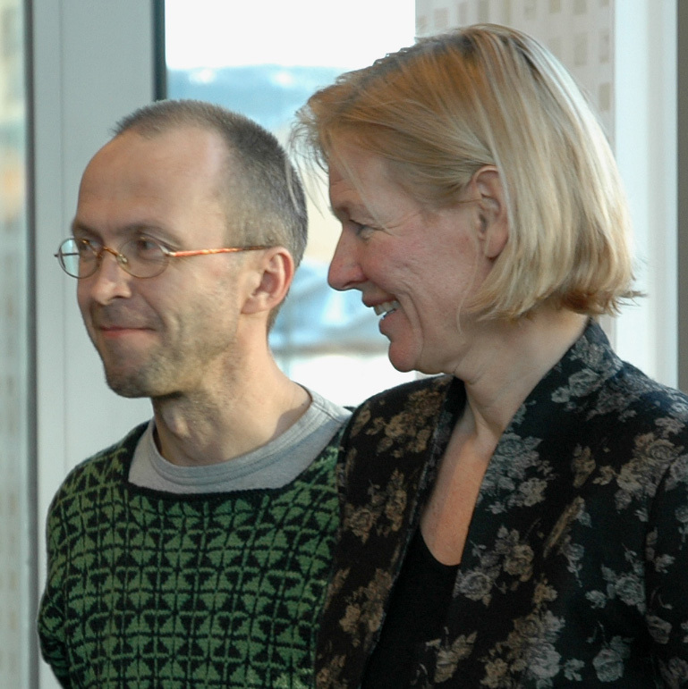 Børre Skodvin (t.v.) og Astri Thån er visepresidentkandidater. Foto: Bente Sand. Børre Skodvin (t.v.) og Astri Thån er visepresidentkandidater. Foto: Bente Sand.