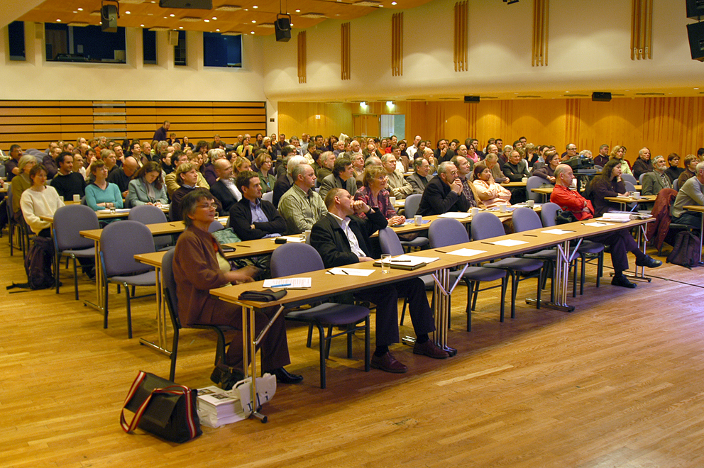 Omlag 240 deltakere gjorde konferansen til en oppmuntrende begivenhet for Husbanken, som allerede forbereder et oppfølgingsseminar. Foto: Oddvar Rørtveit.