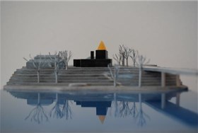 Dette er prosjektet som fikk tommel opp av Pave Frans. Illustrasjon: Eggen arkitekter