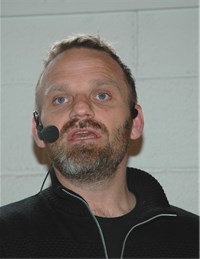 Arkitekt og utvikler i Infill, Bjørnar Johnsen, trakk et likhetstegn mellom boligkvalitet og bykvalitet. Foto: Grete Kristin Hennissen