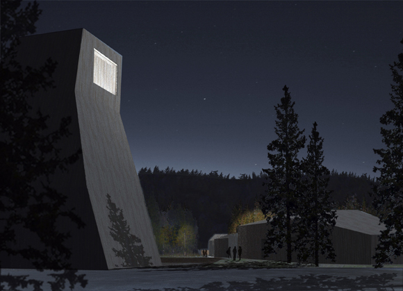 Åpen prosjektkonkurranse om nytt besøkssenter og fiskecamp ved Grane bygdetun: 1. premie til forslaget Massive attack, Thomas Thorsnes Arkitekter AS, Oslo, ved Thomas Thorsnes, Joachim Dahle, Martin Smedsrud. Juryens oppsummering: Et markert bygningsanlegg som tiltrekker seg oppmerksomhet og setter bygdetunet og Grane på kartet. Åpen prosjektkonkurranse om nytt besøkssenter og fiskecamp ved Grane bygdetun: 1. premie til forslaget Massive attack, Thomas Thorsnes Arkitekter AS, Oslo, ved Thomas Thorsnes, Joachim Dahle, Martin Smedsrud. Juryens oppsummering: Et markert bygningsanlegg som tiltrekker seg oppmerksomhet og setter bygdetunet og Grane på kartet.